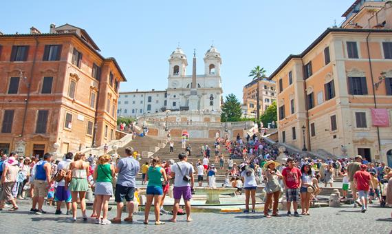 西班牙台階 Scalinata di Trinita dei Monti